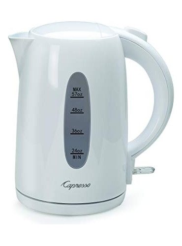 279.02 Electric Water Kettle, 57 Oz, White