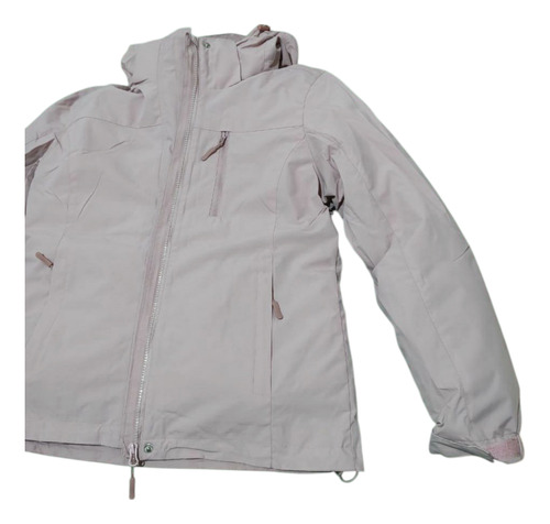 Campera Reversible 2 En 1 De Mujer Impermeable