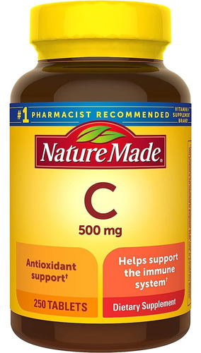 Suplemento Vitamina C 500 Mg Apoyo - Unidad a $1056