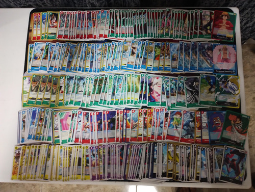 One Piece Card Game Lote 3 De 250 Cartas Variadas Tcg