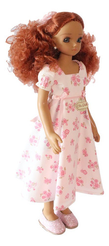 Muñeca Ginger Pelirroja Rizada