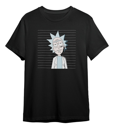 Playera Rick Sanchez Rick Y Morty Serie Caricatura Preso