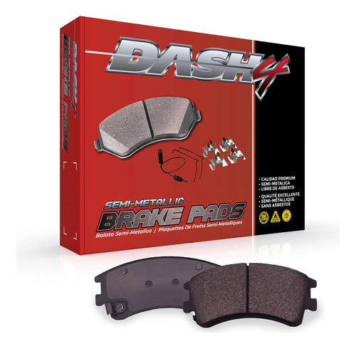 Dash4 Md999 Semi-metallic Freno Para Moto