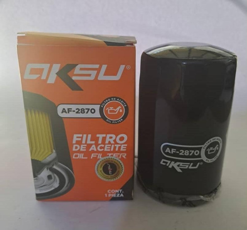 Filtro De Aceite 2870 Vega Jetta Golf Gol Bora Vento Audi 