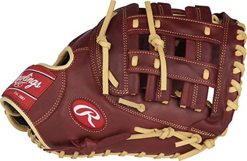 Guantes De Béisbol Rawlings First Base Mitt 12.5'' Borgoña