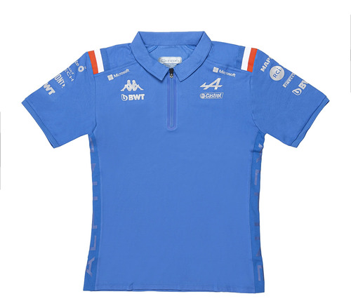 Merchandising Polo Replica Mujer Azul Alpine M 7711948280 Re