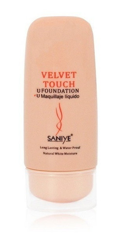 Maquillaje Liquido Velvet Touch Foundation Spf 35 Saniye