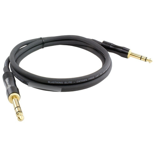 Cable Para Instrumentos Plug 1/4 A 1/4 Balanceado 1,5 Mt