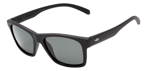 Óculos De Sol Hb Unafraid Matte Black Polarized Gray Cor Preto Cor da armação Preto-fosco