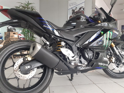 Yamaha Yzf R3 Monster Abs 2020 Preta