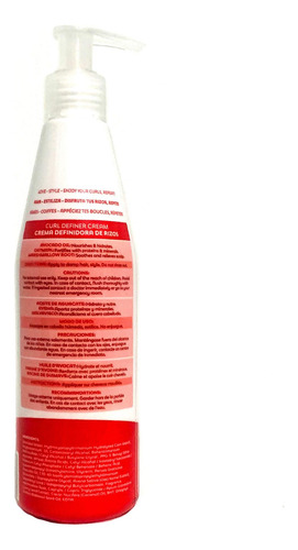 Curly Love Curl Definer Crema De Peinado 10 Oz (290 Ml) Pa