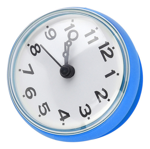 Reloj De Ducha Impermeable Con Ventosa Para Pared, Espejo, B