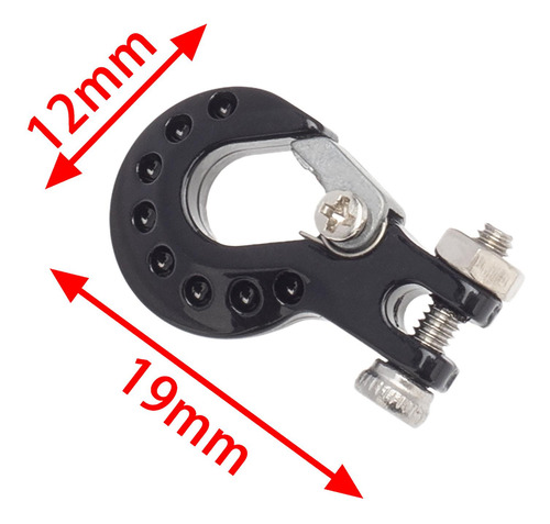 2 Unidades Con Gancho De Remolque Para Vehículos Modelo Rc C