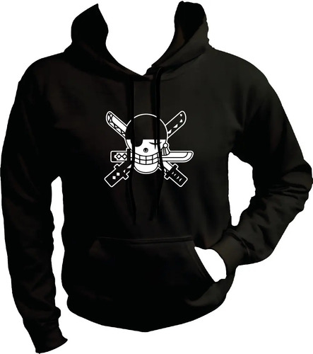 Sudadera Roronoa Zoro Mugiwara One Piece Wanted | Meses sin intereses