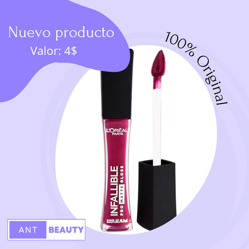 Labial L'oréal Infalibe Matte