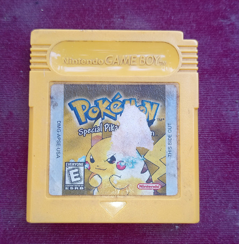 Pokemon Yellow ( Gameboy Color Advance Sp ) 50v _____\(^o^)/