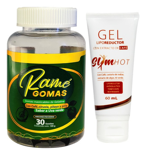 Combo Gomitas Ramé + Gel - Unidad a $949
