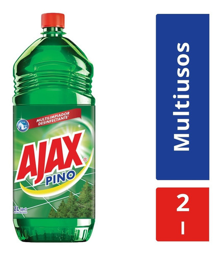Limpiador Multiusos Ajax Aroma Pino Desinfectante 2 L