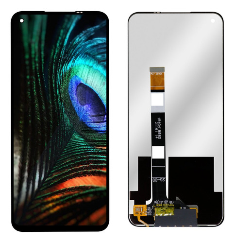 Pantalla Completa Compatible Con Realme Narzo 30 5g Rmx3242 8 5g Rmx3241 Color Negro Slim Company