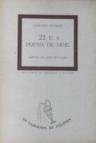 Livro 22 E A Poesia De Hoje Cassiano Ricardo