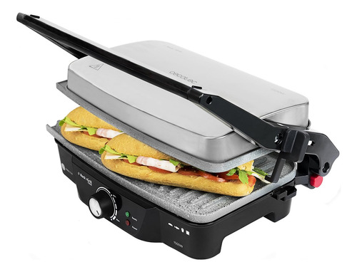 Cecotec Parrilla Eléctrica Rockngrill Smart, 2000w De Poten