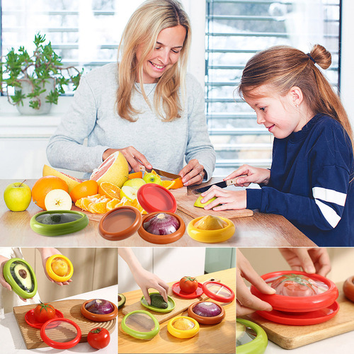 Caja De Verduras Sellada Para Frutas Con Película Transparen