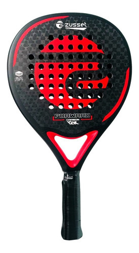 Raqueta De Padel Zusset, Pala De Padel Forward Color Rojo