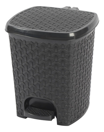 Papelera Caneca 15 Lt Pedal - Uni - Unidad a $83391