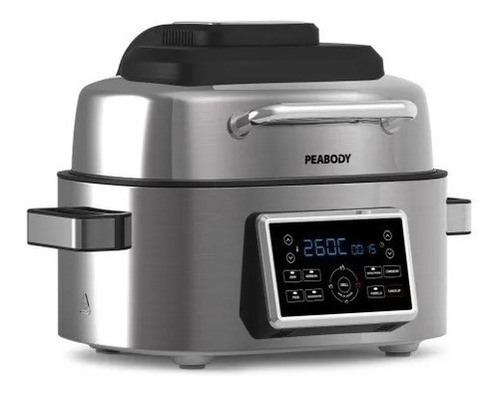 Imagen 3 de 8 de Freidora Sin Aceite Digital Peabody Afg01ix 7 Funciones 6lts