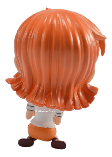 Figura Muñeco Gashapon One Piece Cabezona Nami