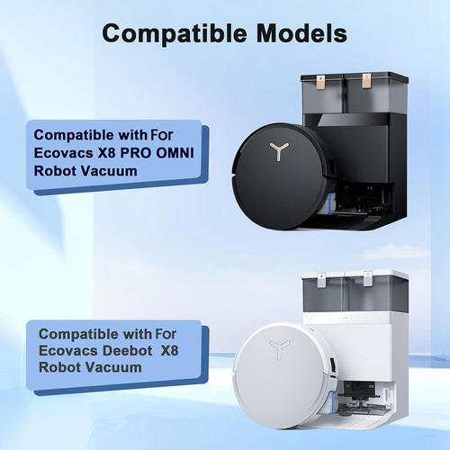 21 Unidades Para El Robot Aspirador Deebot X8 /x8 Pro Omni
