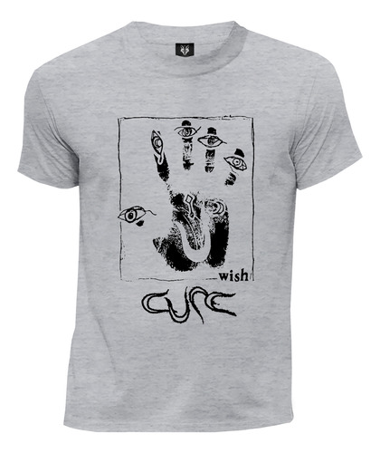 Camiseta Rock Gotico Hand The Cure