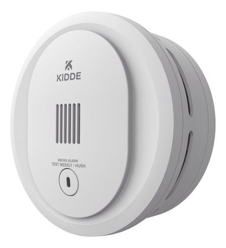 Kidde Alarma Detector De Humo Baterias Doble A Modelo 10sdr Color Blanco