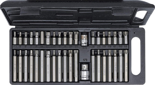 Imagen 4 de 8 de Bgs 7073 Juego De Puntas Torx, Allen Y Bristol 40 Pzas, Grado Acero S2