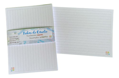 Flashcard - Fichas De Estudio - Bibliográficas De Líneas