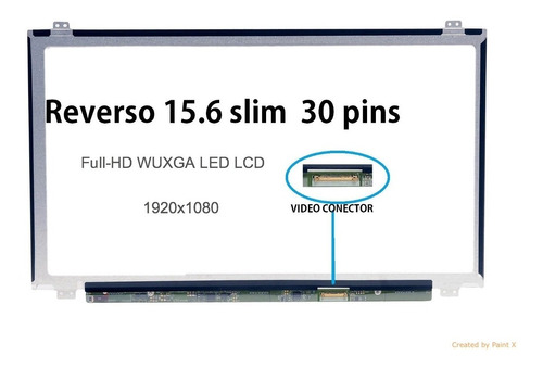 Display 15.6 Slim N156hge-ea1 1920x1080 Hp Compaq Dell Acer