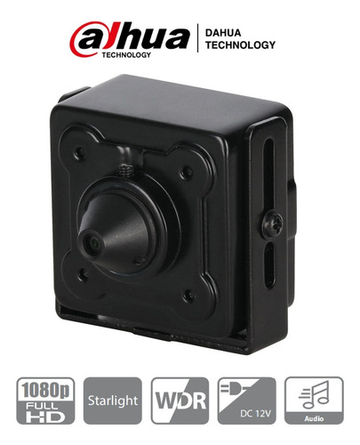 Dahua Hac-hum3201b-p Camara Pinhole 1080p 1 Entrada De Audio