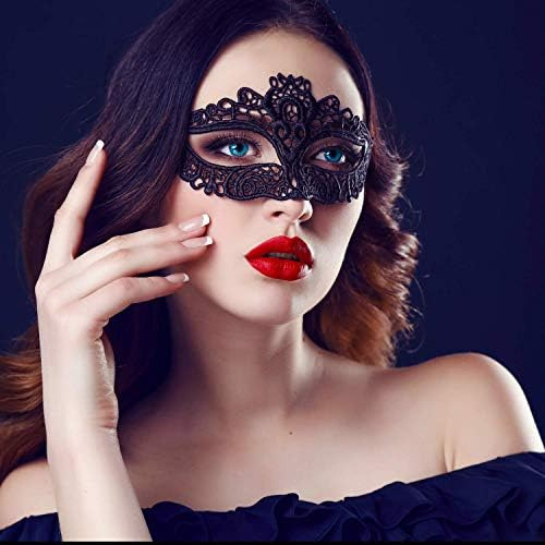 20 Piezas Máscara De Encaje Mascarada Máscara De Ojos Veneci