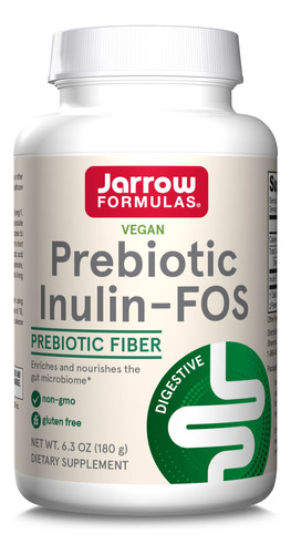 Jarrow Formulas Inulina Prebiótica Fos - 6.35 Oz - Promuev.