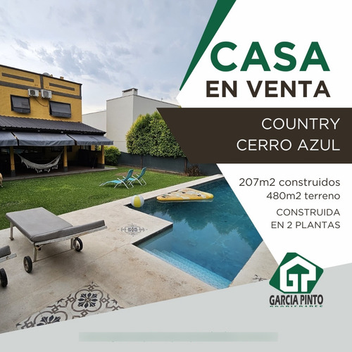 Hermosa Casa En Venta En Country Cerro Azul, Yerba Buena