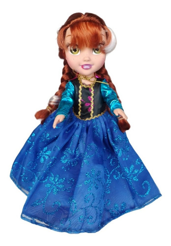 Muñeca   Ana  De Frozen   Articulable 32 Cm Altura Economica