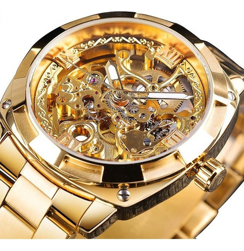 Reloj Mecánico Automático Forsining Skeleton For Hombre