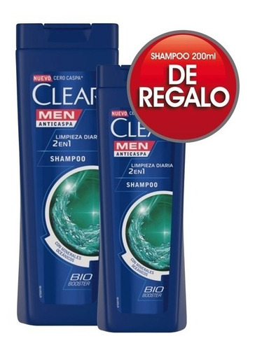 Shampoo Clear Men X 400ml + 200ml De Regalo