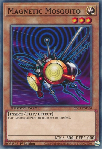 Magnetic Mosquito (sbc1-end04) Yu-gi-oh!