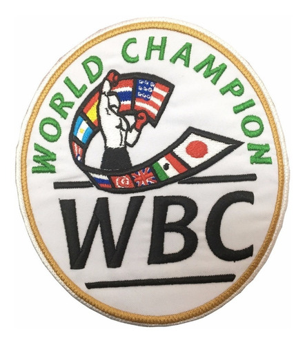 Parche De Campeón Oficial Del Consejo Mundial De Box (cmb)