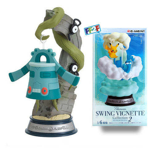 Bronzong & Unown Pokemon Swing Vignette Figura (Usado)