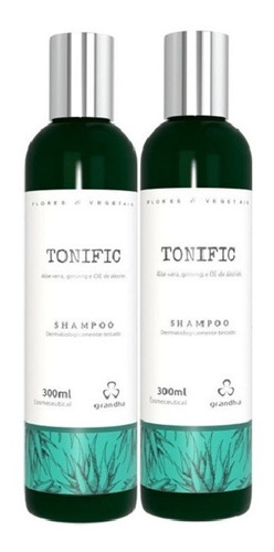  Grandha Tonific Shampoo Flores E Vegetais Com 2 Unidades