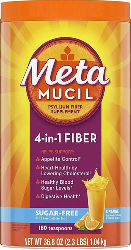 Metamucil Fibra Sin Azúcar Original