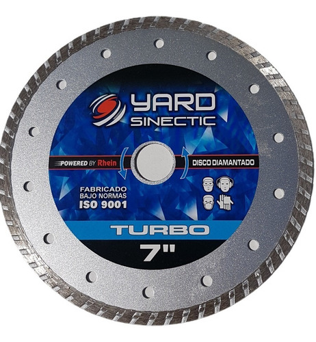 Discos Diamantado Corte Turbo Para Amoladora 180 - 7´´ Yard