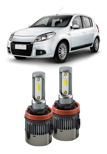 Lampada Super Led Plus Renault Sandero 2008 A 2013 6500k